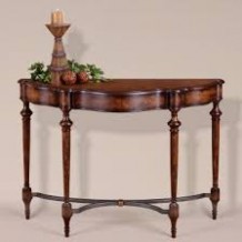 Antique Entryway Furniture: Refinishing an Antique Wood Table